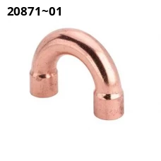 Медное колено 180 град., 108 мм М1 ГОСТ 32598-2013